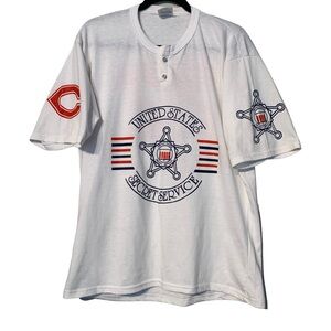 VINTAGE | Venus 90s United States‎ Secret Service Sports Jersey Tee - #22
